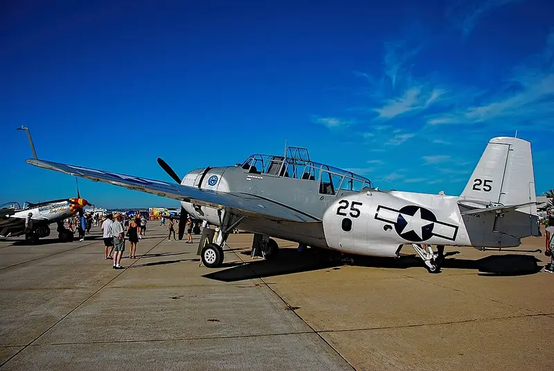 General Motors TBM Avenger, example photo from Wikimedia Commons