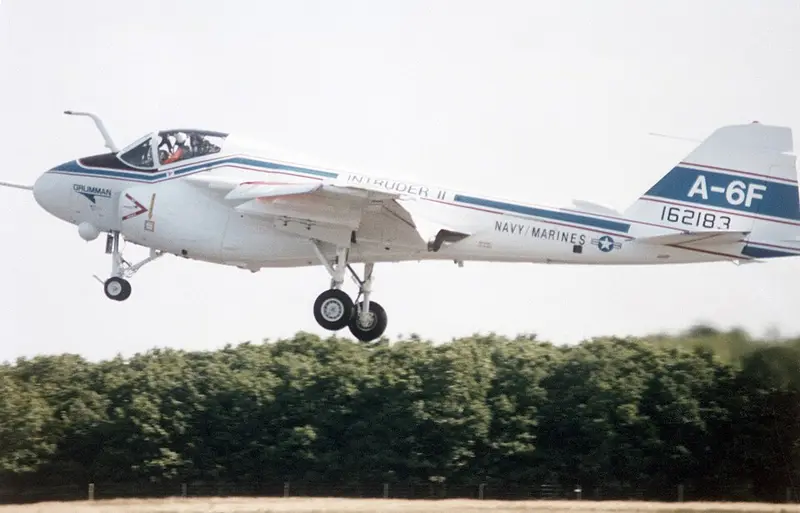 Grumman A-6 Intruder, Beispielfoto von Wikimedia Commons