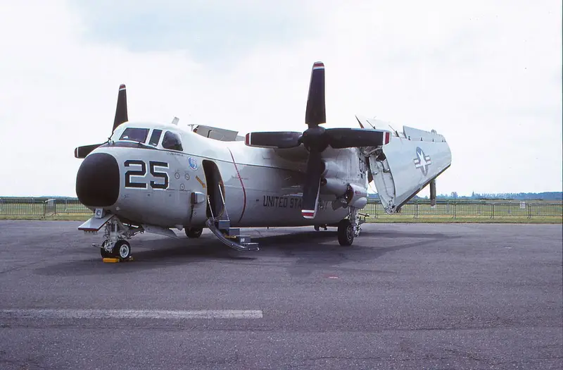 Grumman C-2 Greyhound, example photo from Wikimedia Commons