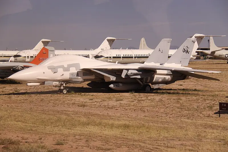 Grumman F-14 Tomcat, Beispielfoto von Wikimedia Commons