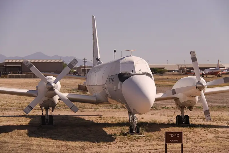 Grumman G-159 Gulfstream 1, example photo from Wikimedia Commons