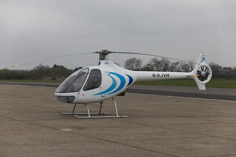 Guimbal G-2 Cabri, example photo from Wikimedia Commons