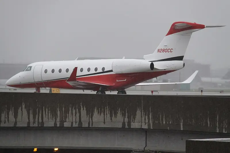 Gulfstream Aerospace Gulfstream G250, example photo from Wikimedia Commons