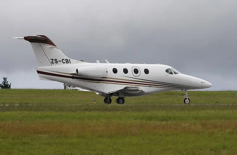 Hawker Beechcraft 390 Premier 1, example photo from Wikimedia Commons