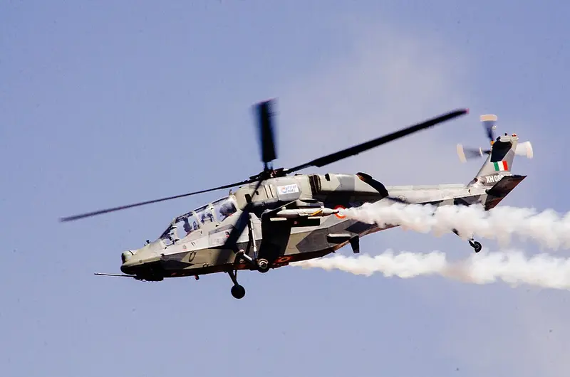 Hindustan LCH, example photo from Wikimedia Commons