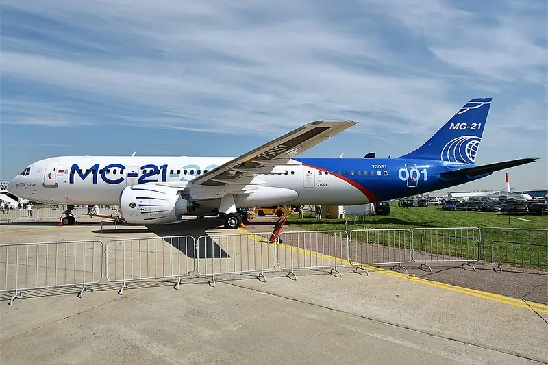 Irkut MC-21-300, Beispielfoto von Wikimedia Commons