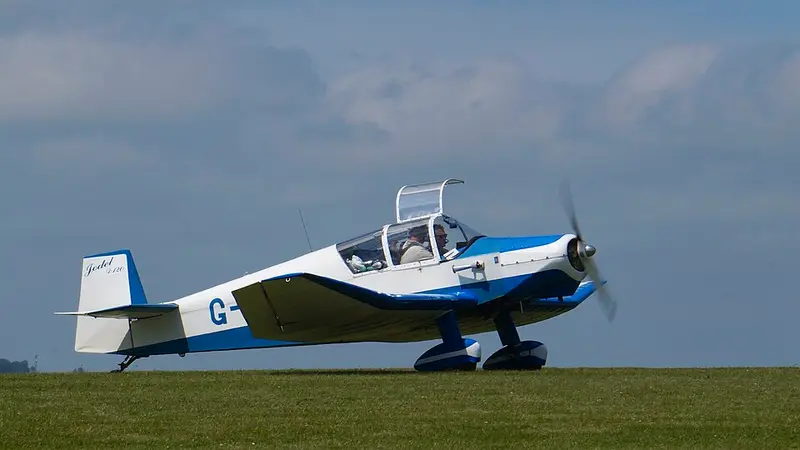 Jodel D-11, example photo from Wikimedia Commons
