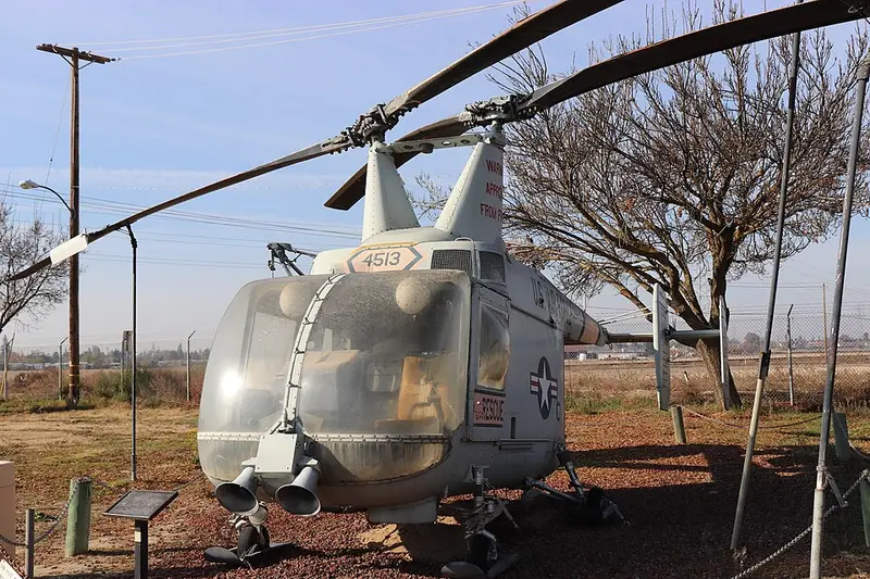 Kaman HH-43B Huskie, Beispielfoto von Wikimedia Commons