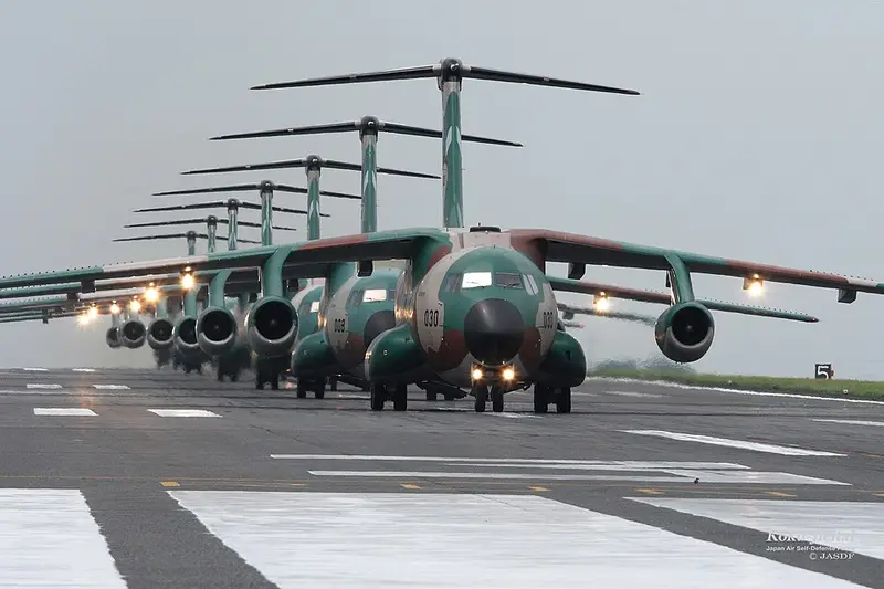 Kawasaki C-1, example photo from Wikimedia Commons