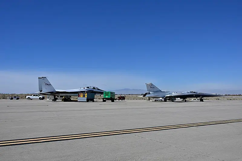 Lockheed Martin X-59 QueSST, example photo from Wikimedia Commons