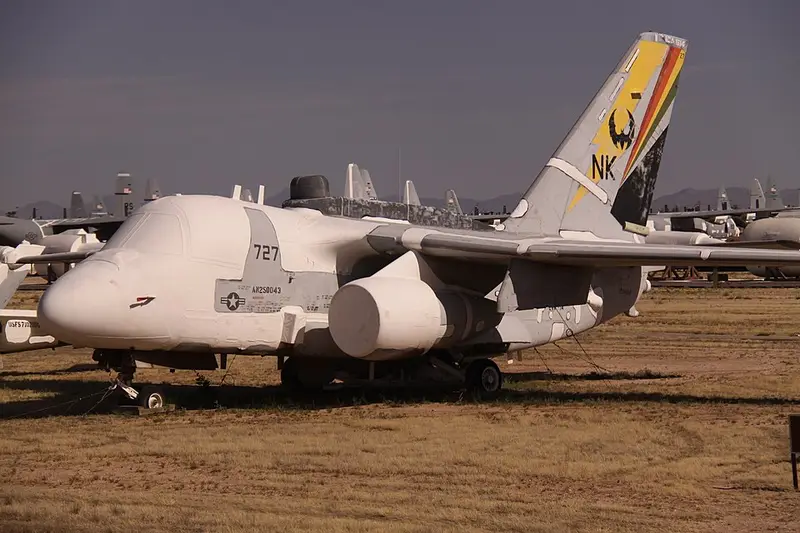 Lockheed S-3 Viking, example photo from Wikimedia Commons