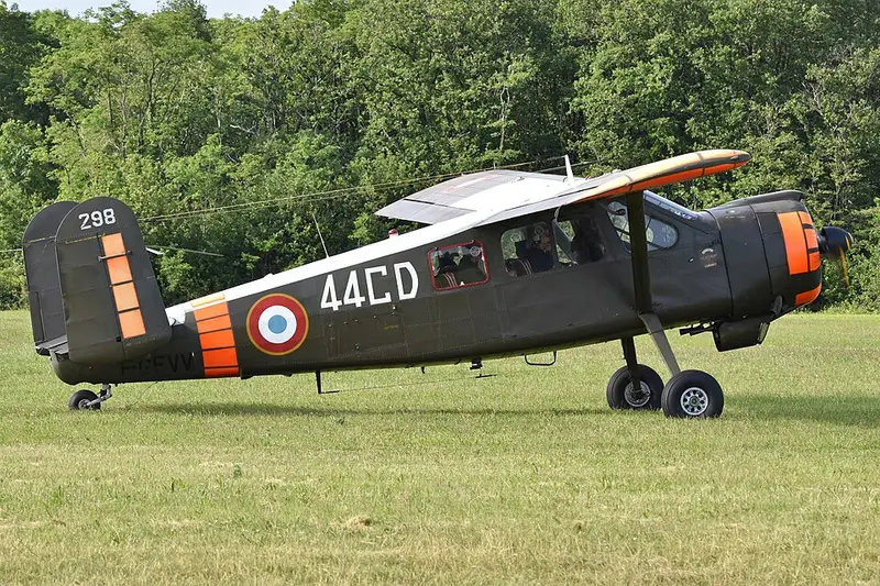 Max Holste MH-1521 Broussard, Beispielfoto von Wikimedia Commons