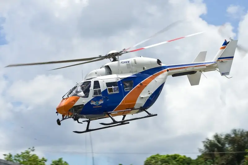 Mbb-Kawasaki BK117, example photo from Wikimedia Commons