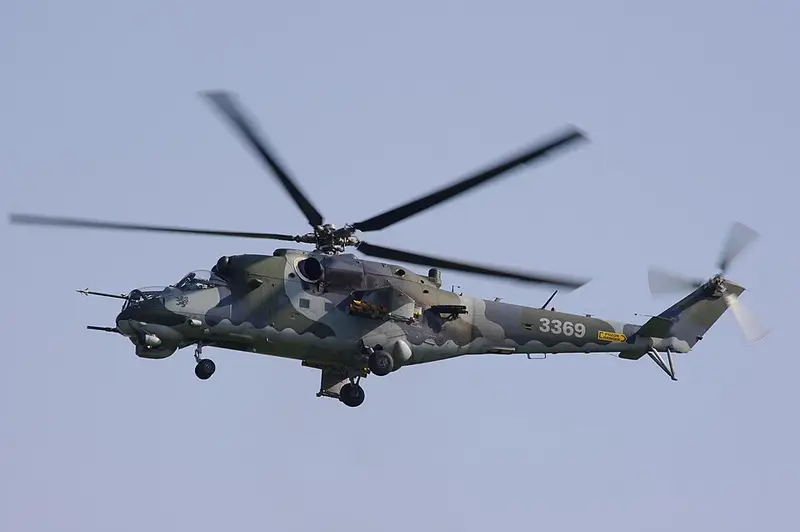 Mil Mi-24, example photo from Wikimedia Commons