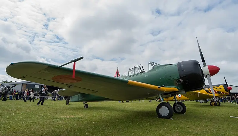 Mitsubishi A6M Zero, Beispielfoto von Wikimedia Commons