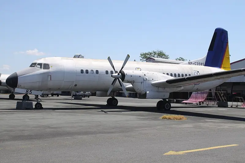 Mitsubishi YS-11, example photo from Wikimedia Commons