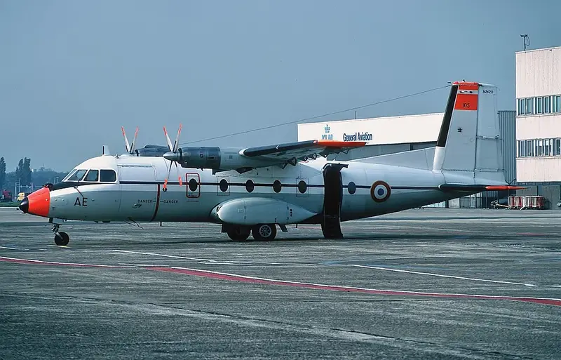 Nord 260 Super Broussard, Beispielfoto von Wikimedia Commons