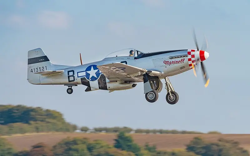 North American A-36 Mustang, example photo from Wikimedia Commons