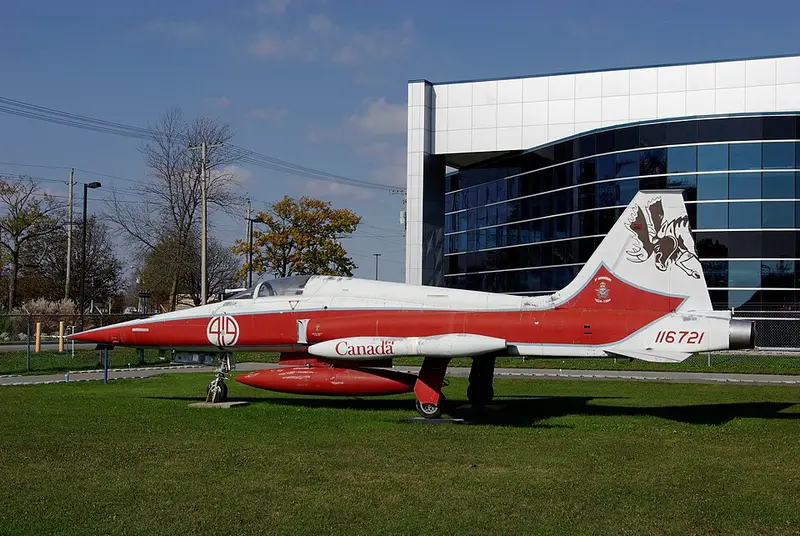 Northrop F-5 Freedom Fighter, example photo from Wikimedia Commons