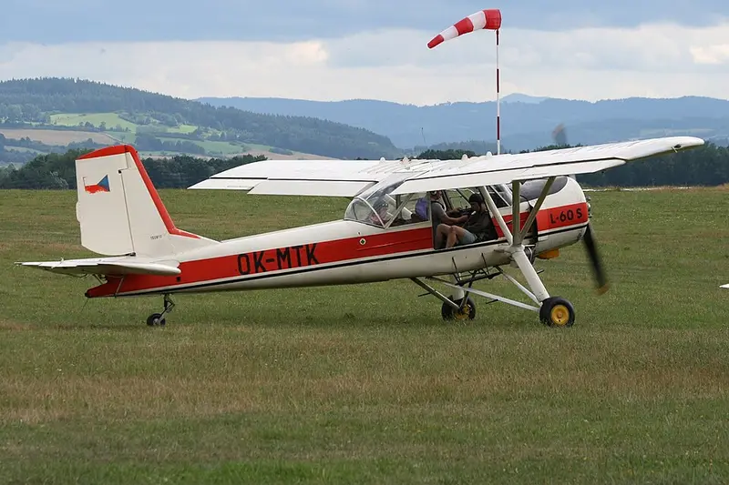 Orlican L-60 Brigadyr, example photo from Wikimedia Commons