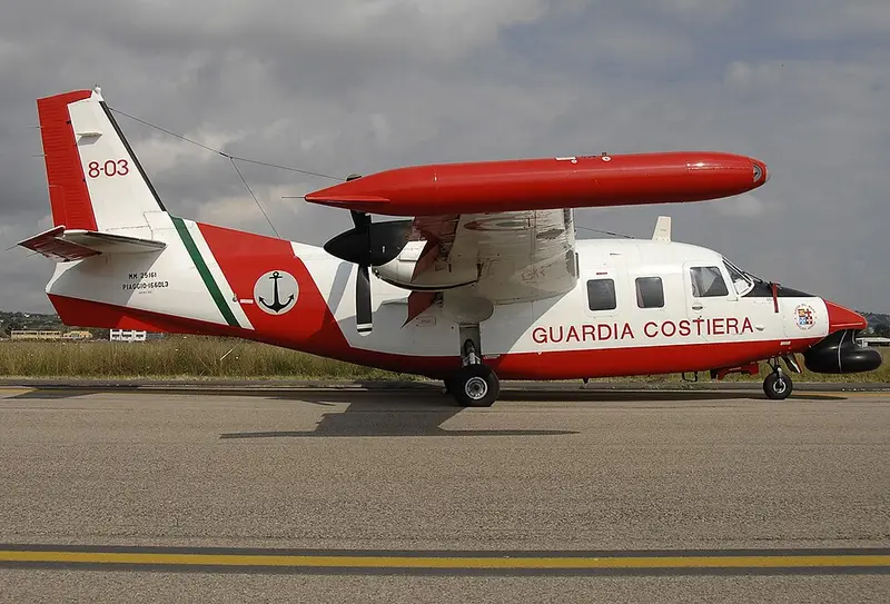 Piaggio P-166DL3, example photo from Wikimedia Commons