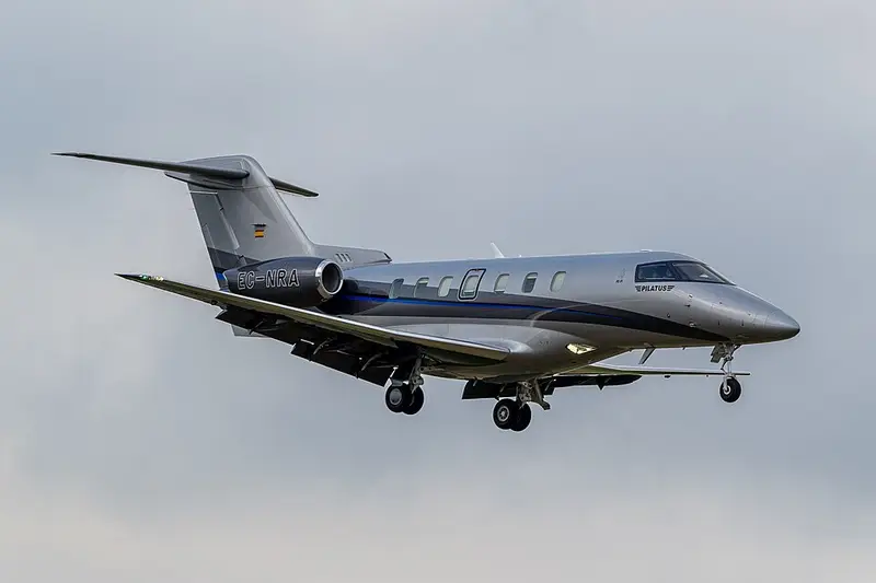 Pilatus PC-24, example photo from Wikimedia Commons