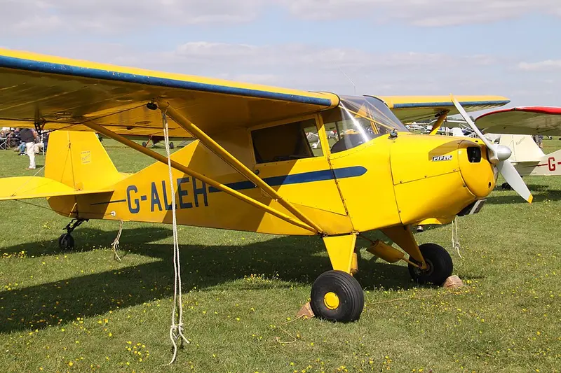 Piper PA-17 Vagabond, example photo from Wikimedia Commons