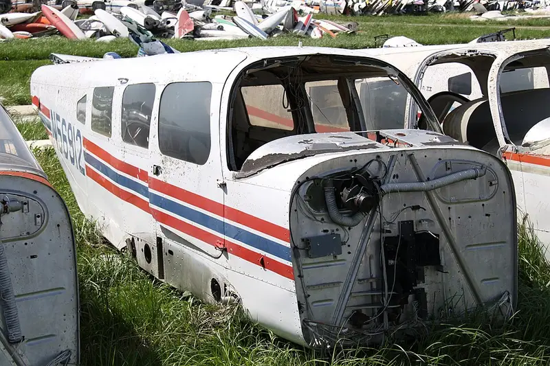 Piper PA-34 Seneca, Beispielfoto von Wikimedia Commons