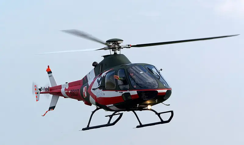 Pzl-Swidnik SW-4, example photo from Wikimedia Commons