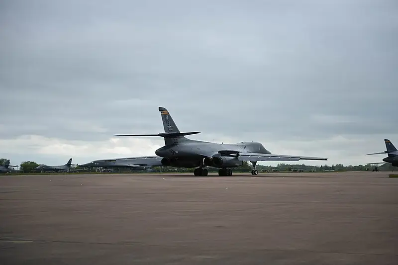 Rockwell B-1 Lancer, Beispielfoto von Wikimedia Commons