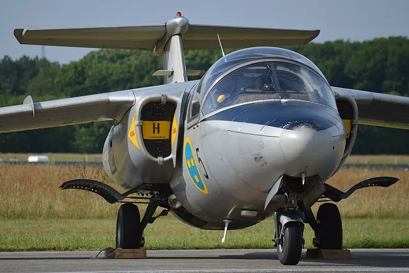 Saab 105, example photo from Wikimedia Commons