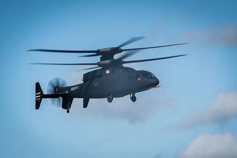 Sikorsky-Boeing SB-1 Defiant, Beispielfoto von Wikimedia Commons