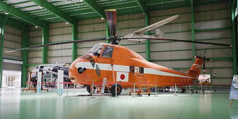 Sikorsky S-58, example photo from Wikimedia Commons