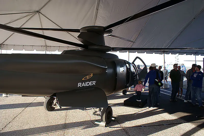 Sikorsky S-97 Raider, Beispielfoto von Wikimedia Commons