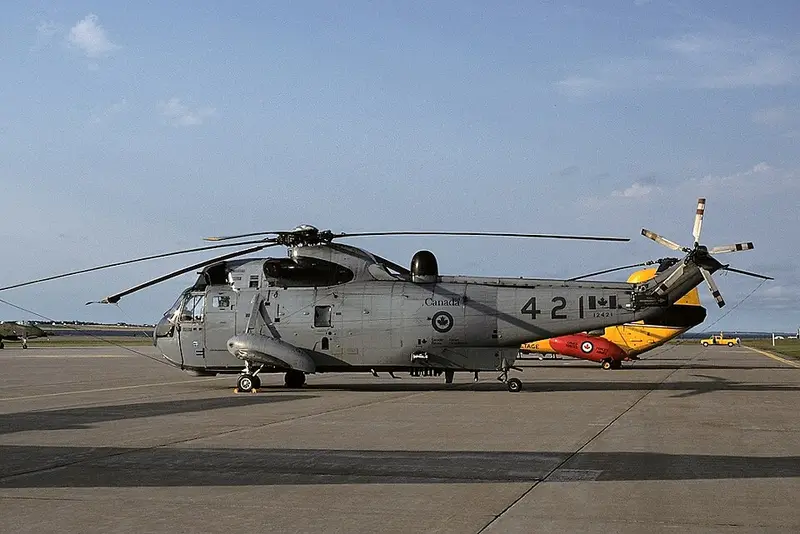Sikorsky SH-3, example photo from Wikimedia Commons