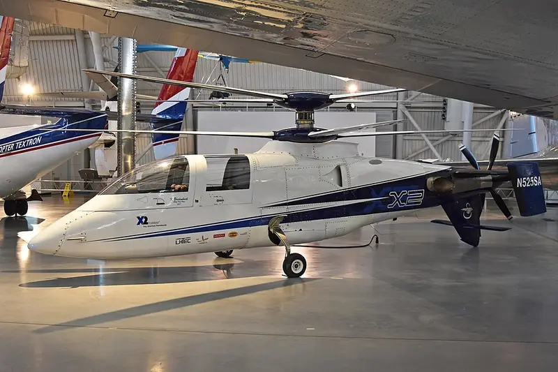 Sikorsky X-2, Beispielfoto von Wikimedia Commons
