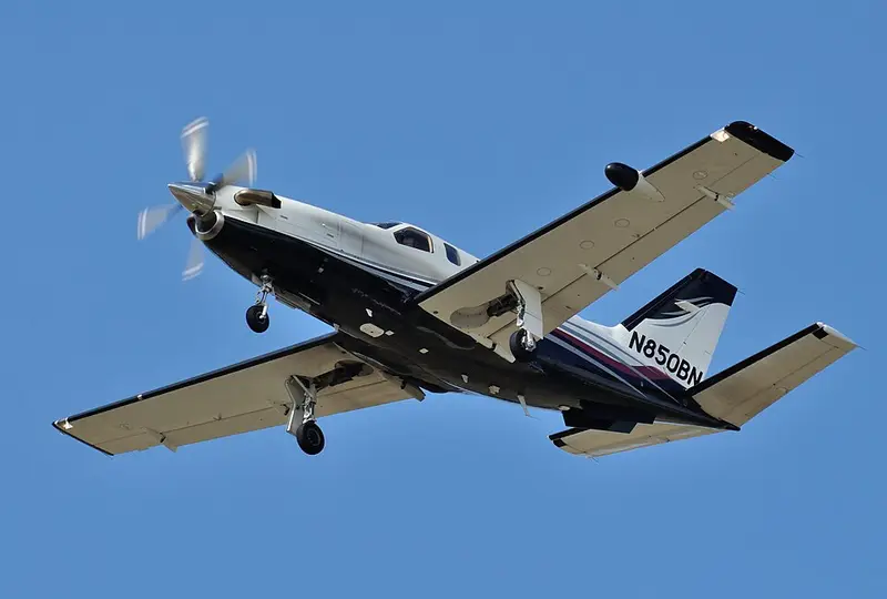 Socata TBM-850, Beispielfoto von Wikimedia Commons