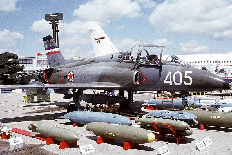 Soko G-4 Super Galeb, Beispielfoto von Wikimedia Commons