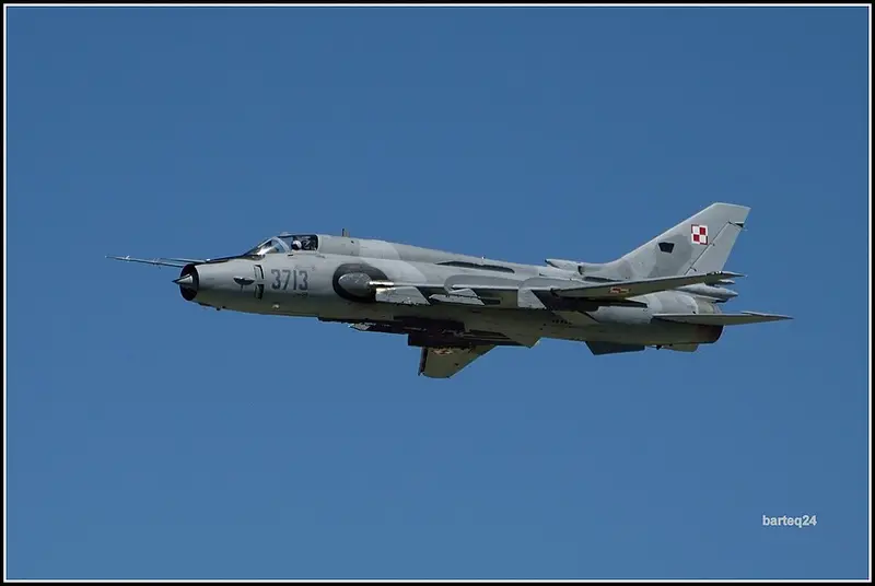 Sukhoi Su-17, example photo from Wikimedia Commons