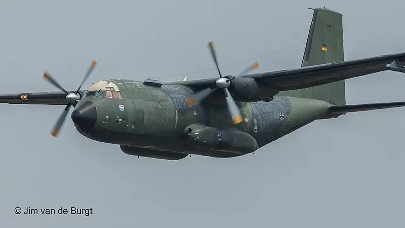 Transall C-160, Beispielfoto von Wikimedia Commons
