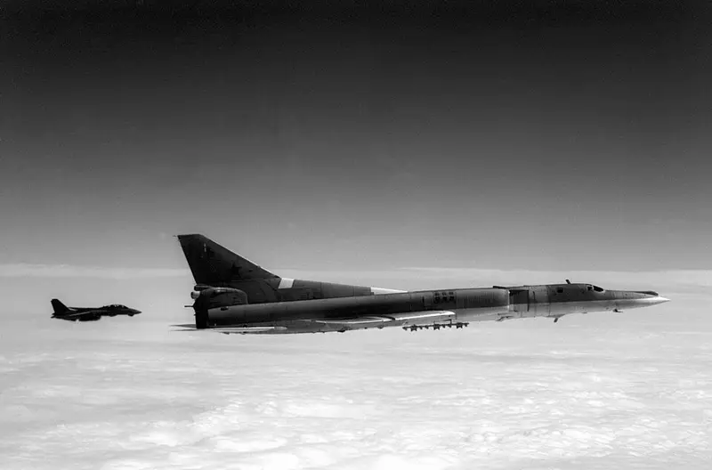 Tupolev Tu-22M, Beispielfoto von Wikimedia Commons
