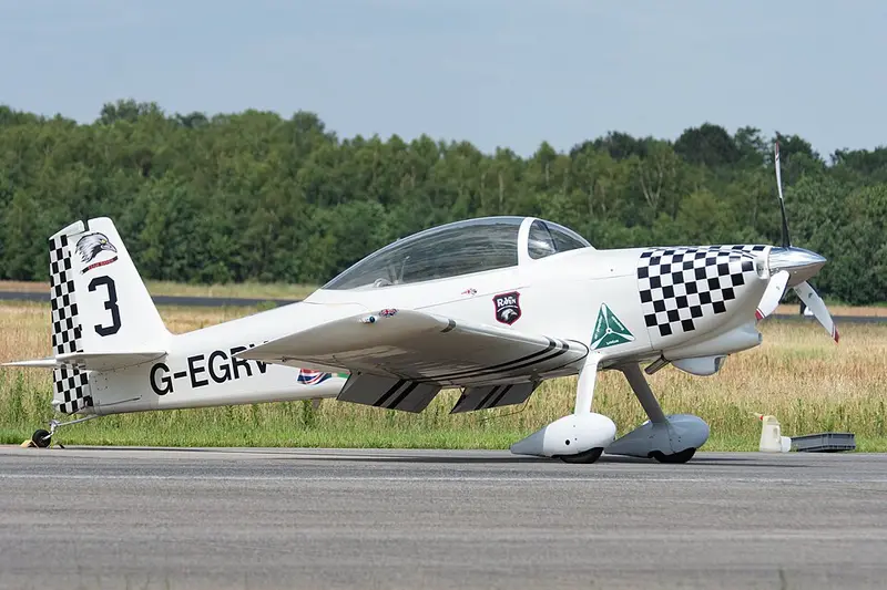 Van's RV-8, example photo from Wikimedia Commons