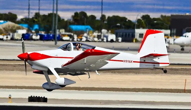 Van's RV-9, example photo from Wikimedia Commons