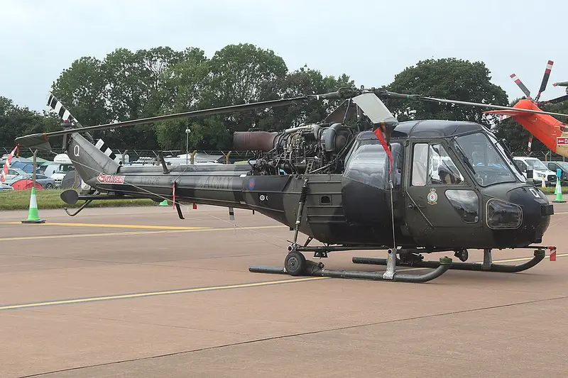 Westland Scout, example photo from Wikimedia Commons