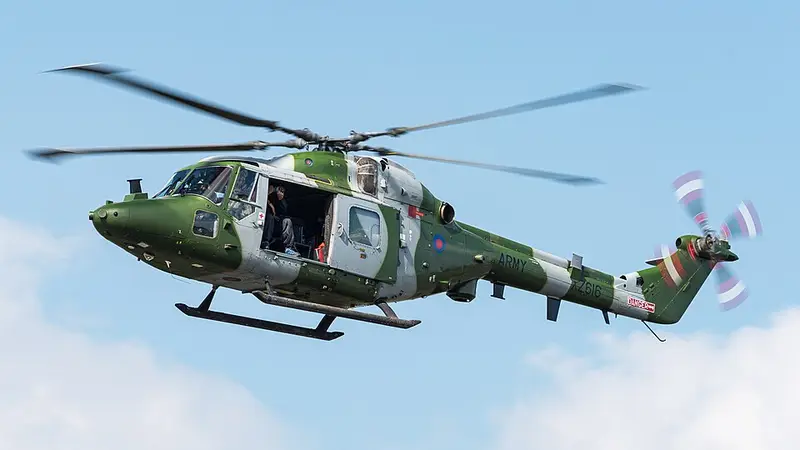 Westland WG-13 Lynx, example photo from Wikimedia Commons